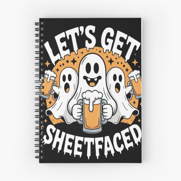 Item preview, Let's Get Sheet Faced Halloween Drinking designed and sold by SignaturalGen.
