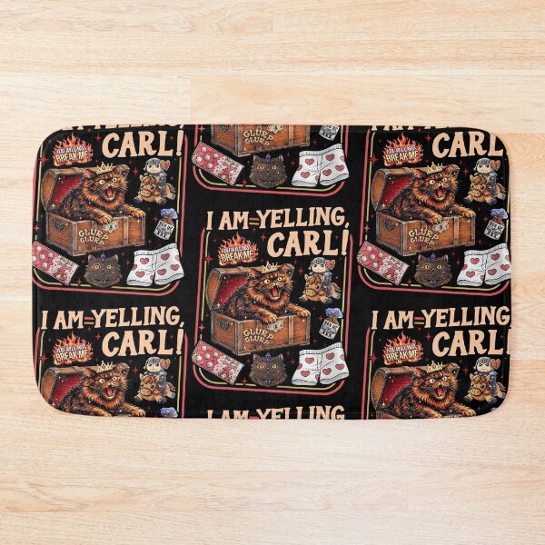 Item preview, I Am Yelling Carl Funny Donut Cat Dungeon Crawler Carl designed and sold by RDGNR.