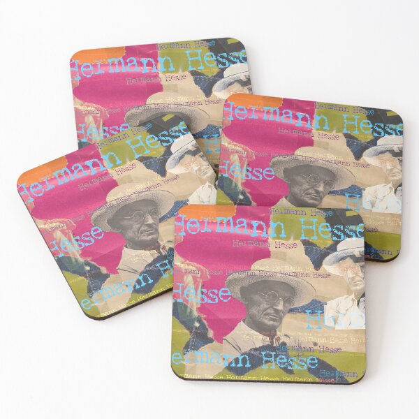 Item preview, Hermann Hesse: An aesthetic portrait collage for literature and poetry fans designed and sold by Mauswohn.