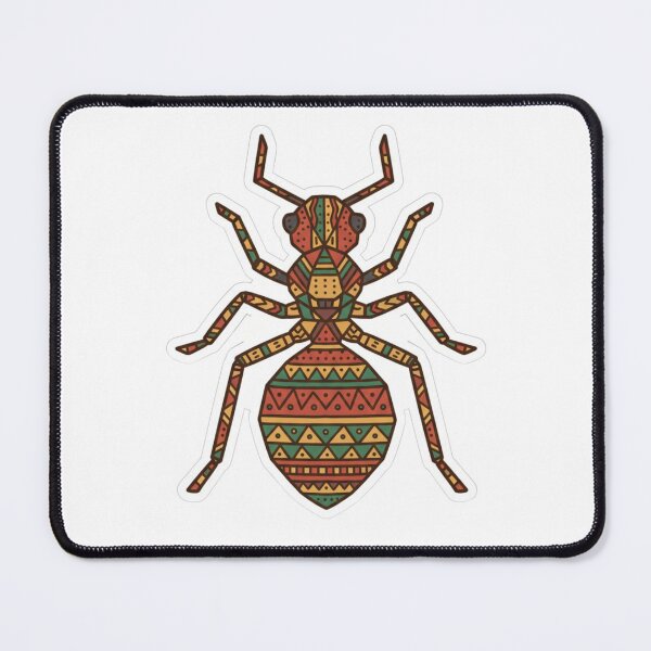 Item preview, Ethnic Earth Color Ant – Geometric Insect Sticker designed and sold by bsbd-action.