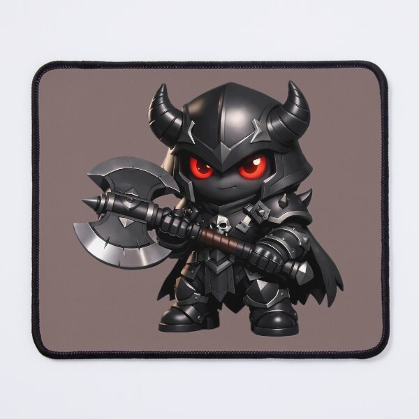 Item preview, The Tiny Terror, Herald of the Abyss, or The Pint-Sized Paladin designed and sold by Dreamy Armine Art.