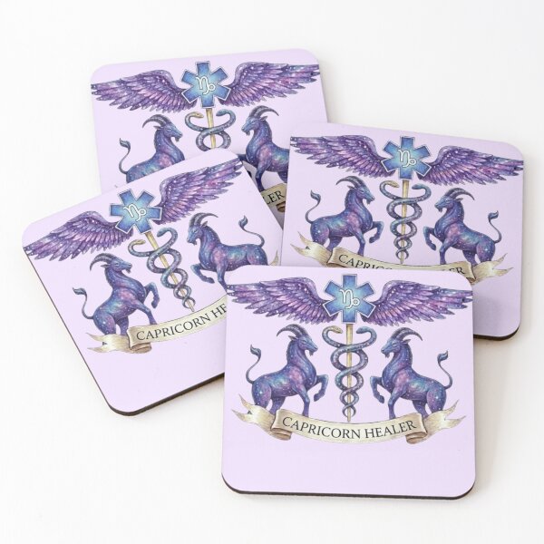 Item preview, Capricorn Medical Art Zodiac Hospital Staff Nursing Gift designed and sold by med-lavender-ee.