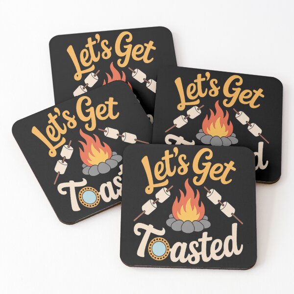 Item preview, Let's Get Toasted Camping Campfire designed and sold by SignaturalGen.