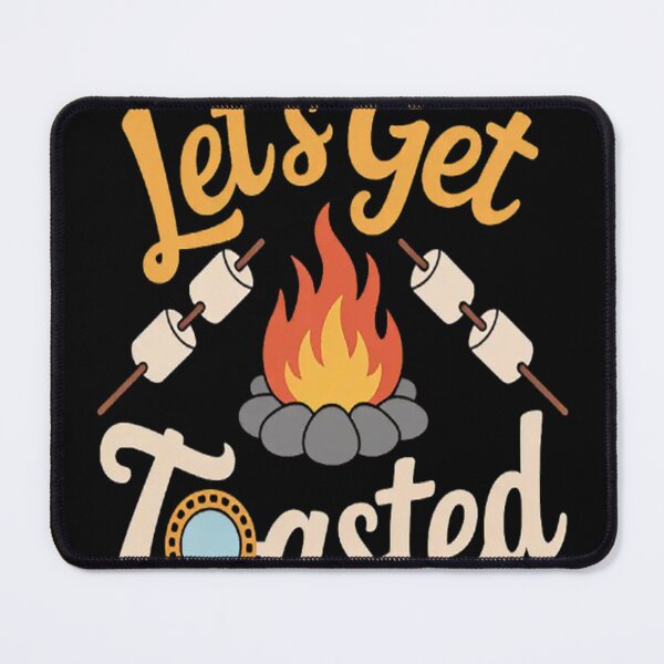 Item preview, Let's Get Toasted Camping Campfire designed and sold by SignaturalGen.