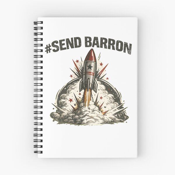 Item preview, Send Barron Hashtag Rocket Political designed and sold by RDGNR.