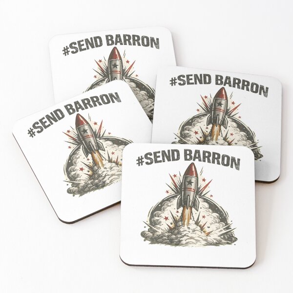 Item preview, Send Barron Hashtag Rocket Political designed and sold by RDGNR.