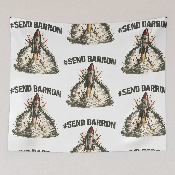 Item preview, Send Barron Hashtag Rocket Political designed and sold by RDGNR.