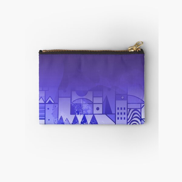 Item preview, Smooth Blue Purple Geometric Gradient Border Background designed and sold by Prawny.
