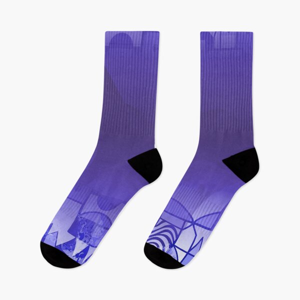 Item preview, Smooth Blue Purple Geometric Gradient Border Background designed and sold by Prawny.