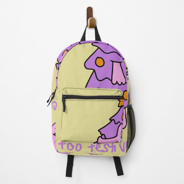 Item preview, Too Festive To Focus | Purple Christmas Dino designed and sold by J-Mindful.