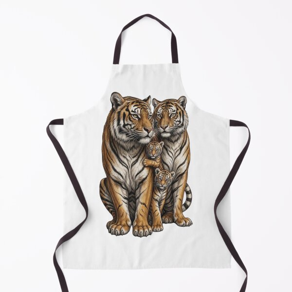 Item preview, Tiger family designed and sold by PP&RAINBOW SHOP.