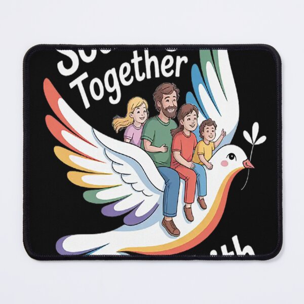 Item preview, Soaring Together In Faith Family Journey With Jesus designed and sold by StuffNestie.