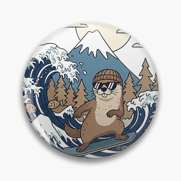 Item preview, Kawaii Skateboarding Beaver designed and sold by MasterShong.