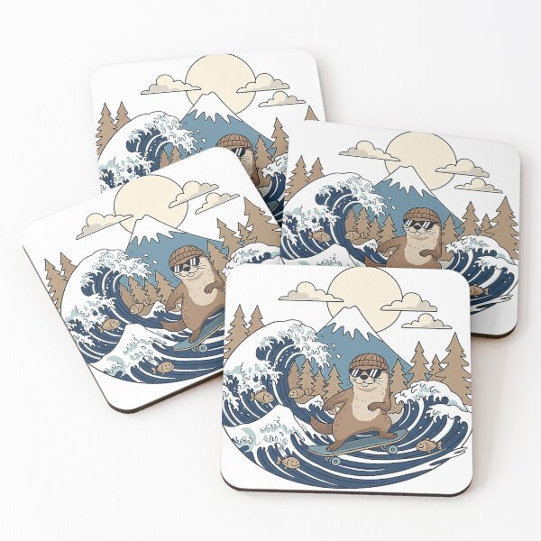 Item preview, Kawaii Skateboarding Beaver designed and sold by MasterShong.