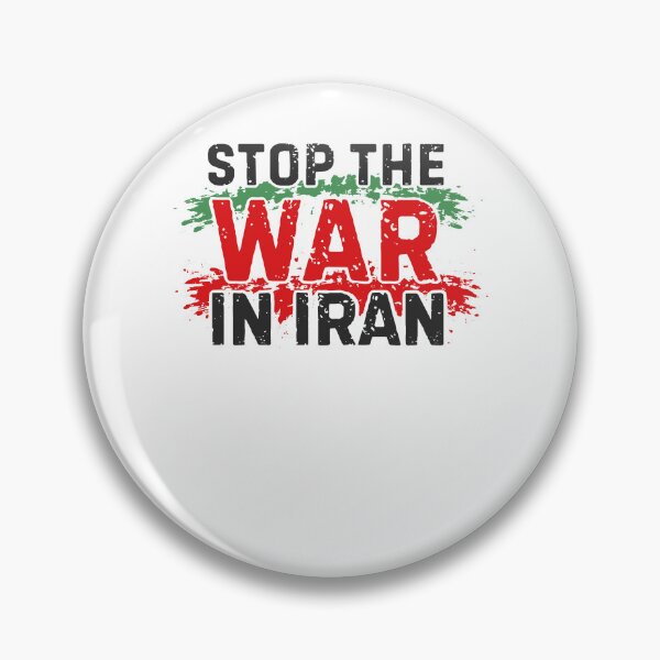 Item preview, Vintage Stop The War In Iran Peace Flag Support Iranian designed and sold by RDGNR.