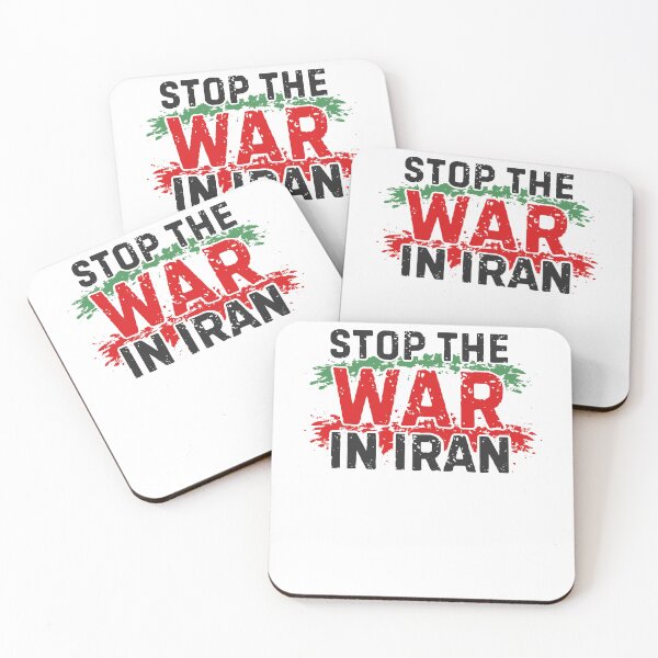 Item preview, Vintage Stop The War In Iran Peace Flag Support Iranian designed and sold by RDGNR.