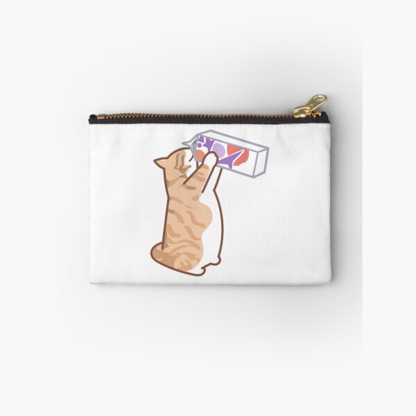 Item preview, Orange Cat Drinks Milk  designed and sold by kyokyyosei.