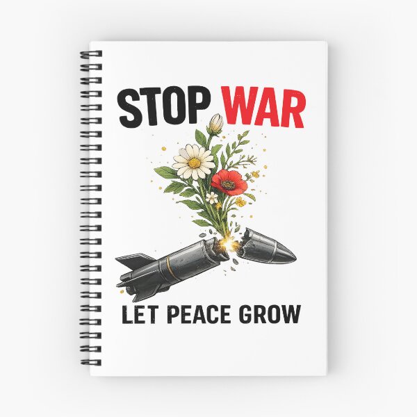 Item preview, Stop War Let Peace Grow - Anti War designed and sold by RDGNR.
