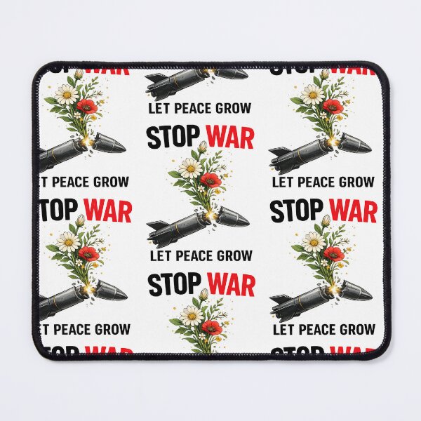 Item preview, Stop War Let Peace Grow - Anti War designed and sold by RDGNR.