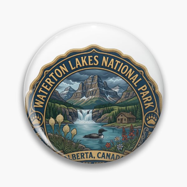 Item preview, Waterton Lakes National Park Golden Larch Drift designed and sold by Simsimah26Parks.