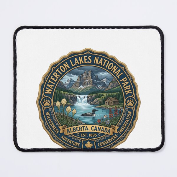 Item preview, Waterton Lakes National Park Golden Larch Drift designed and sold by Simsimah26Parks.