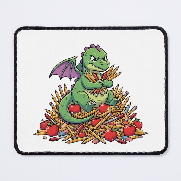 Item preview, Teacher Dragon Hoarding School Supplies designed and sold by Kvarny.