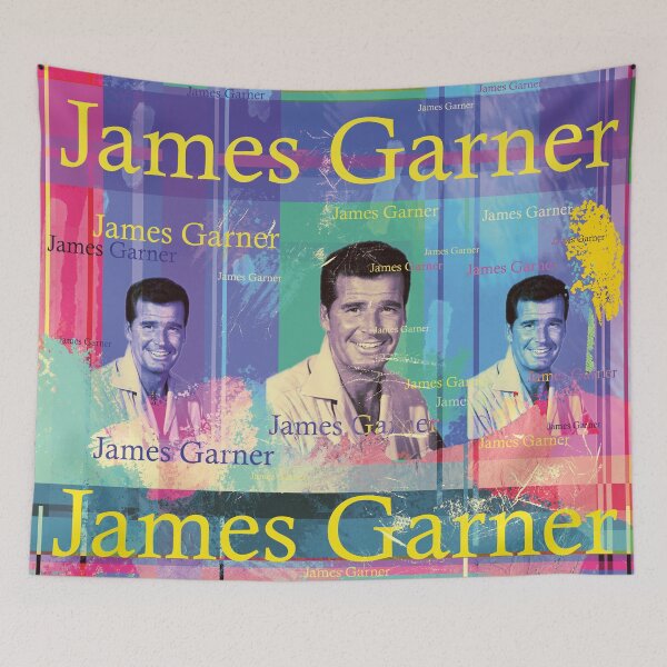 Item preview, James Garner: An aesthetic portrait collage for classic Hollywood fans designed and sold by Mauswohn.