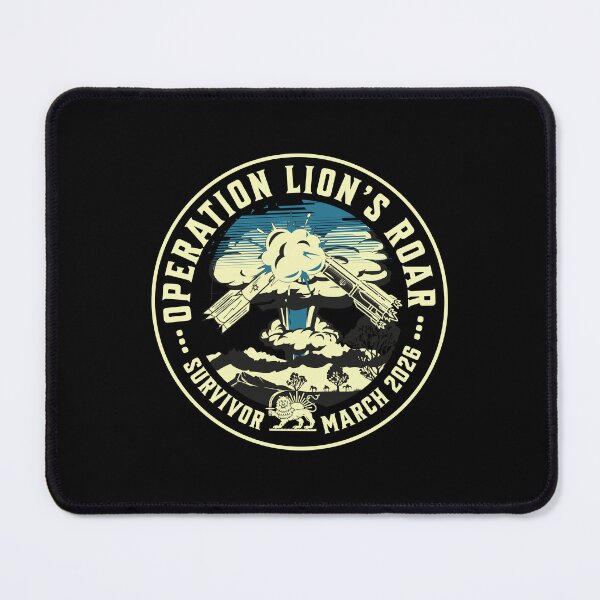 Item preview, Operation Lion's Roar Survivor March 2026 Israel - Iran Humor Shirt designed and sold by RealLifeMerchies.