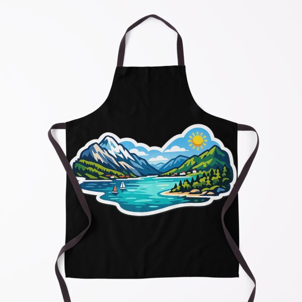 Item preview, Cute Lake Annecy - France designed and sold by DamioPolArt.