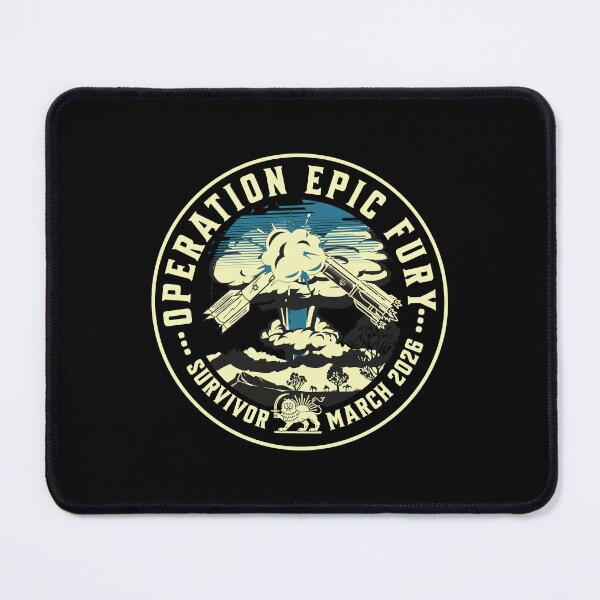 Item preview, Operation Epic Fury Survivor – For The People of Iran designed and sold by RealLifeMerchies.