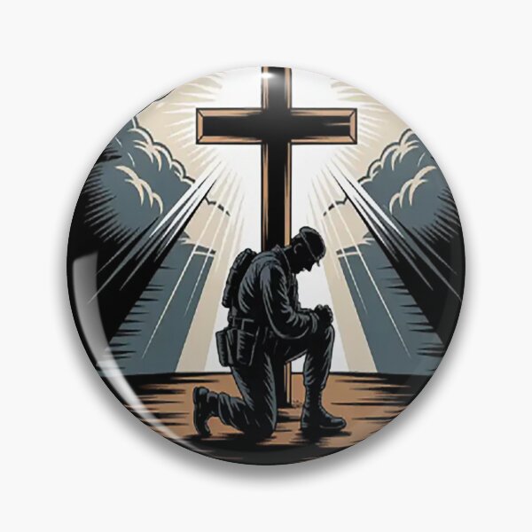 Item preview, Soldiers Prayer Heroes Of Faith Spiritual Warrior Tribute designed and sold by StuffNestie.