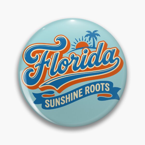 Item preview, Florida Sunshine Roots | Retro State Pride Vintage  designed and sold by Cozy-Old-Pub.
