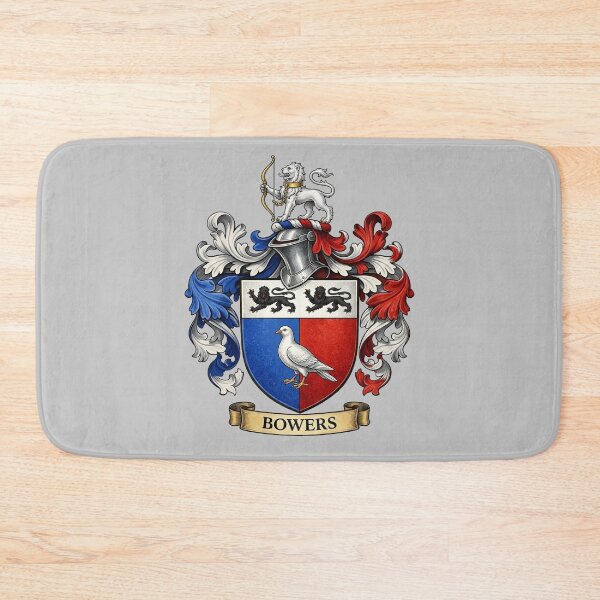 Item preview, The Bowers Family Coat of Arms designed and sold by BagTown Clans.
