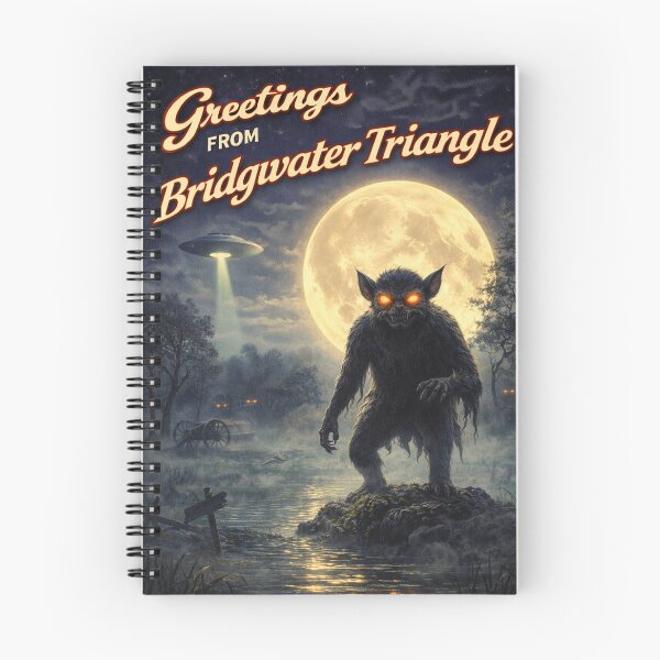 Item preview, Wish You Were Eerie: Greetings From Bridgewater Triangle designed and sold by Haunted House of Cards.