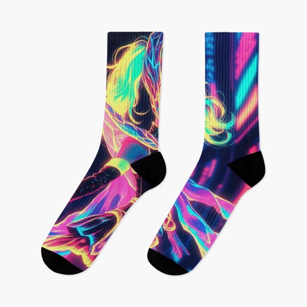 Artikelvorschau, Cyber-Neon Fusion: Toxic Glitch Collection entworfen und verkauft von RadaQueen.