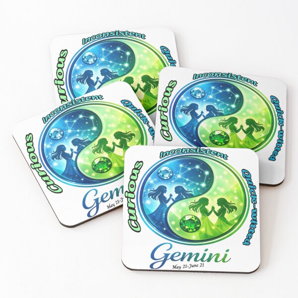 Item preview, Gemini -Zodiac starsign inside  a yin-yang designed and sold by FireOrchid.
