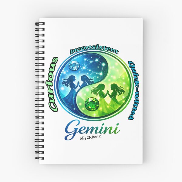 Item preview, Gemini -Zodiac starsign inside  a yin-yang designed and sold by FireOrchid.