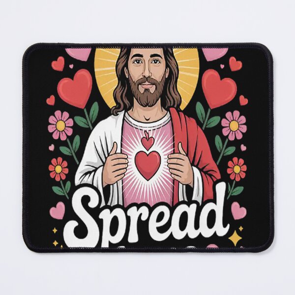 Item preview, Spread Love Divine Heartfelt Harmony Jesus Inspired designed and sold by StuffNestie.
