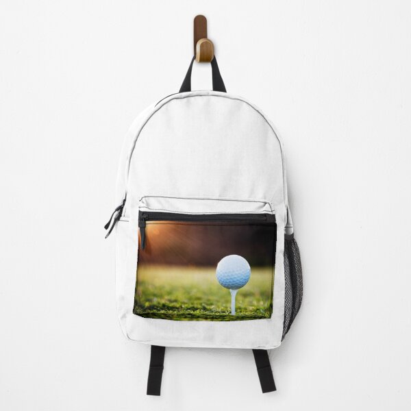 Item preview, Sunlit Golf Moment – Tee Shot at Golden Hour designed and sold by katifinell.