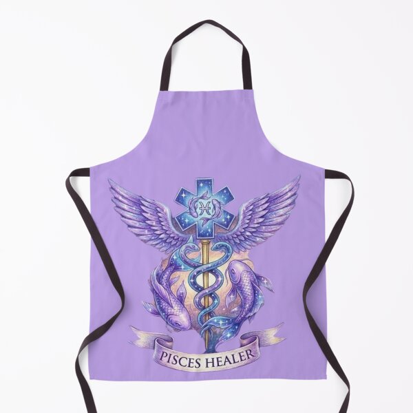 Item preview, Pisces Medical Zodiac Graduate Astrology Art Healthcare Professional designed and sold by med-lavender-ee.