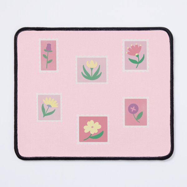 Item preview, Cute Pink Flowers Floral Postage Stamp Pack designed and sold by winterpumpkin.
