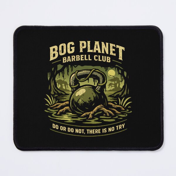 Item preview, Bog Planet Barbell Club Fitness Motivation designed and sold by agearb.