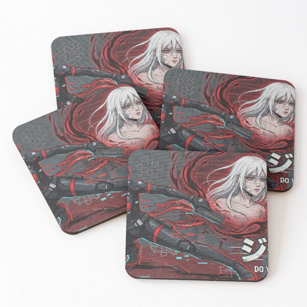 Item preview, Signalis Elster Ariane Moonlight Embrace Pixel Horror Desk Pad designed and sold by Senpaiwaves.