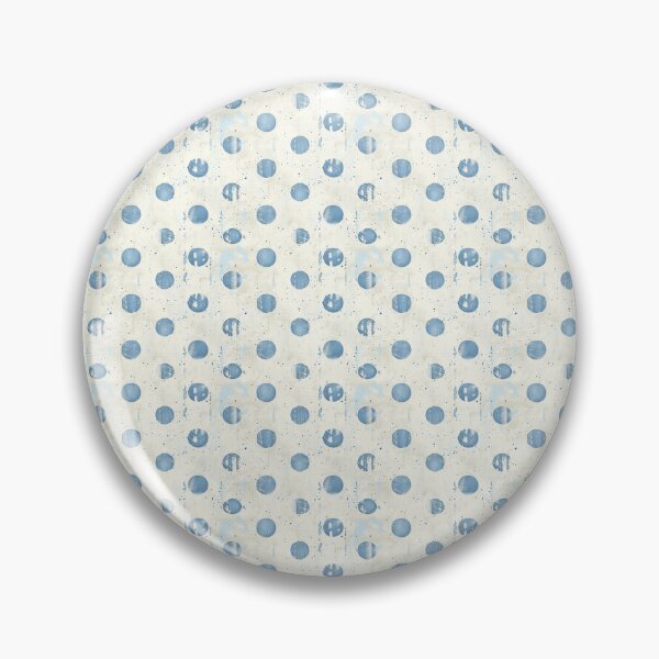 Item preview, Vintage White and Blue Polka Dot Pattern designed and sold by LouieVanille.