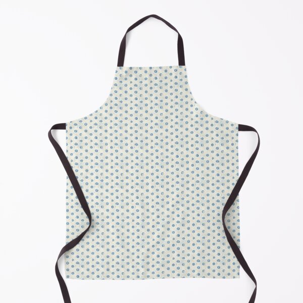 Item preview, Vintage White and Blue Polka Dot Pattern designed and sold by LouieVanille.