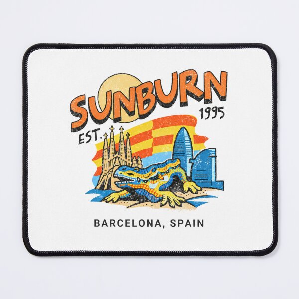 Item preview, Barcelona Spain Lizard Landmark Travel designed and sold by Oniyasha.