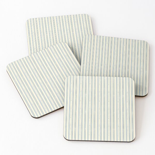 Item preview, Distressed Vintage Striped Blue Pattern designed and sold by LouieVanille.