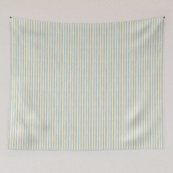Item preview, Distressed Vintage Striped Blue Pattern designed and sold by LouieVanille.