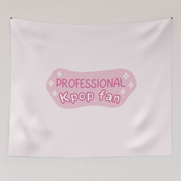 Item preview, Professional Kpop Fan Pink Aesthetic Funny designed and sold by winterpumpkin.