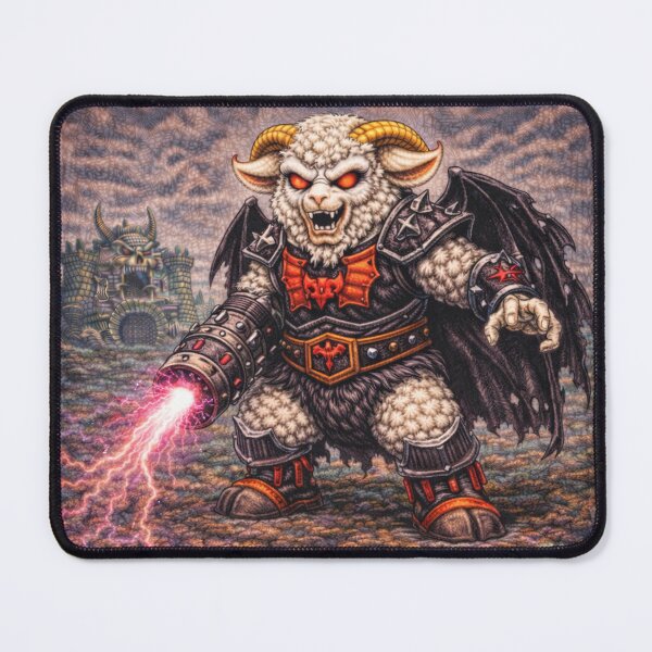 Item preview, Horde-Ram, Evil Tyrant of the Pastureverse | Sheep-Man Sheepism Parody designed and sold by Thpoar.